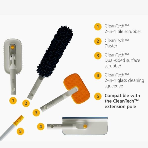 Cây gạt kính Joseph Joseph 6500014 Cleantech 2in1