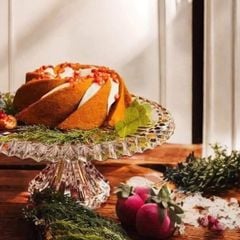  Chân bồng pha lê Vessen 33cm 