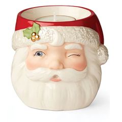  Chân nến Lenox Holiday hình ông già Noel 