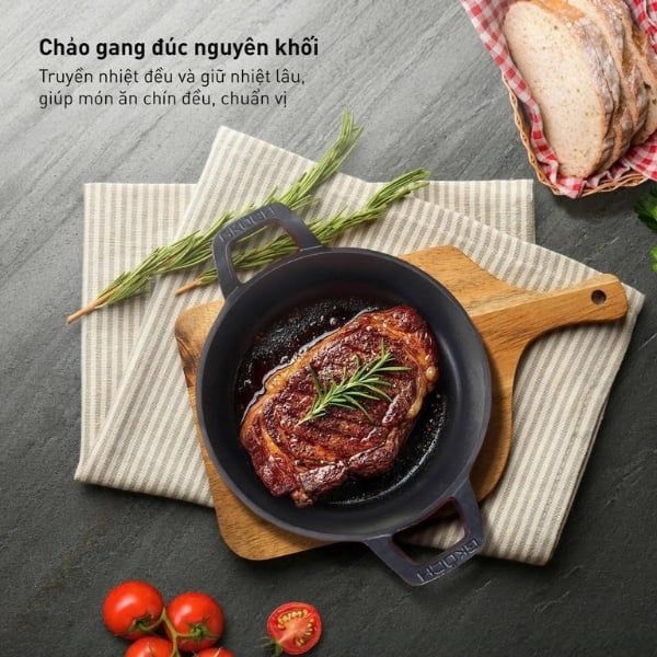 Chảo gang Gkoch size 24cm