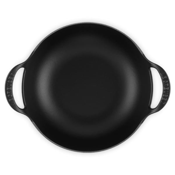 Chảo gang Le Creuset Balti 20cm 2 quai - Màu Đen