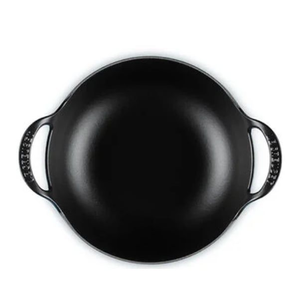 Chảo gang Le Creuset Balti 20cm 2 quai - Màu xanh