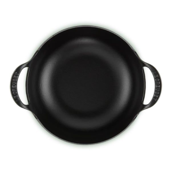 Chảo gang Le Creuset Balti 24cm 2 quai - Màu xanh Green
