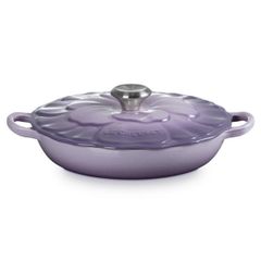  Chảo gang Le Creuset Petal Braiser có nắp 26cm màu tím - 21964 26 51 14430 