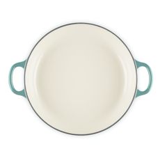  Chảo gang Le Creuset Petal Braiser có nắp 26cm 2.2L - Xanh Riviera 