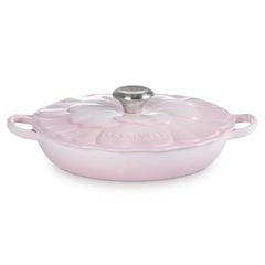  Chảo gang Le Creuset Petal Braiser có nắp 26cm màu hồng 2.2L 