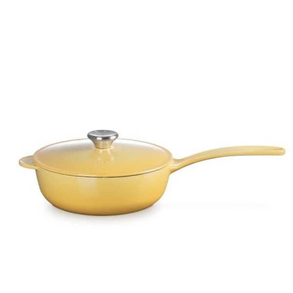 Chảo gang Le Creuset Saucier 21cm 2.1L có nắp