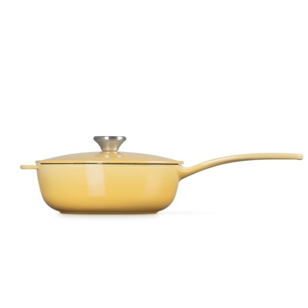 Chảo gang Le Creuset Saucier 21cm 2.1L có nắp