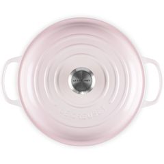  Nồi Chảo gang Le Creuset Signature Braiser 26cm 2.2L - Màu Hồng 