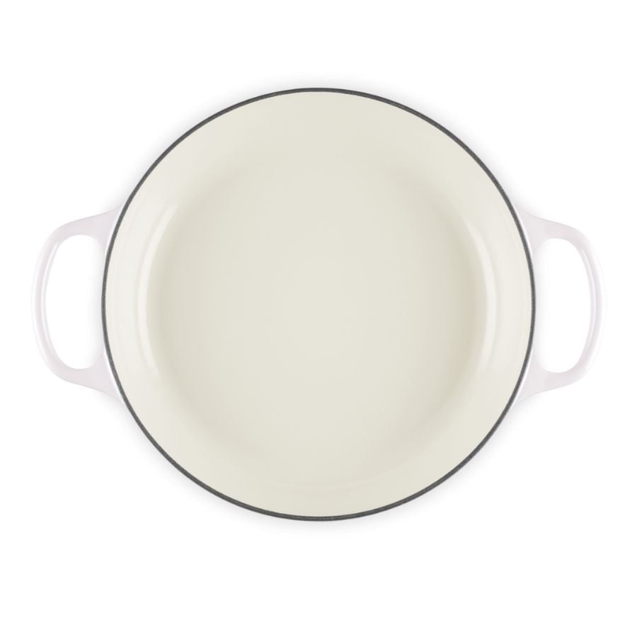 Chảo gang Le Creuset Signature Braiser 26cm 2.2L - Màu Hồng