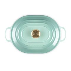  Chảo gang oval Le Creuset Oblong 31cm 3.4L - Xanh sage 