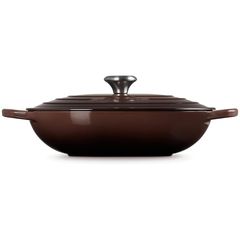  Chảo gang oval Le Creuset Oblong 31cm 3.4L - Màu nâu Socola 