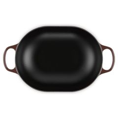  Chảo gang oval Le Creuset Oblong 31cm 3.4L - Màu nâu Socola 