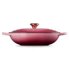  Chảo gang oval Le Creuset Oblong 31cm 3.4L - Hồng Berry 