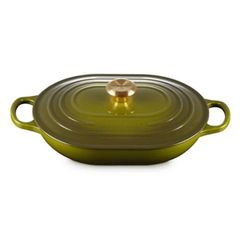  Chảo gang oval Le Creuset Oblong 31cm 3.4L - Màu Oliu 