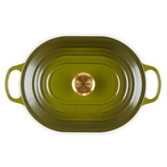  Chảo gang oval Le Creuset Oblong 31cm 3.4L - Màu Oliu 