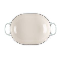  Chảo gang oval Le Creuset Oblong 31cm 3.4L - Xanh Sea Salt 