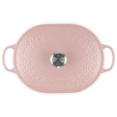  Chảo gang oval Le Creuset Oblong 31cm có nắp màu hồng - 21996 31 50 14464 