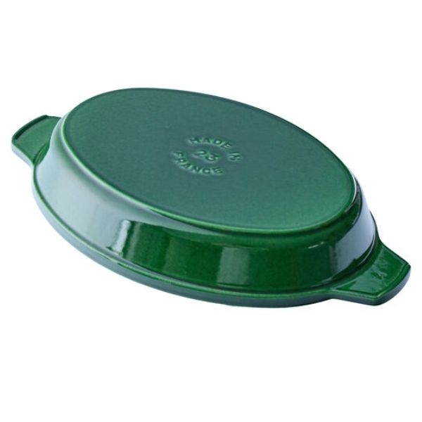 Chảo gang oval Staub 23cm