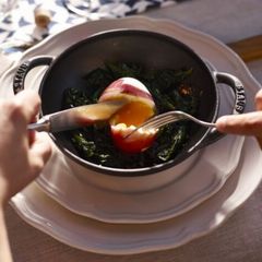  Chảo gang Staub Wok 16cm 0.65L 