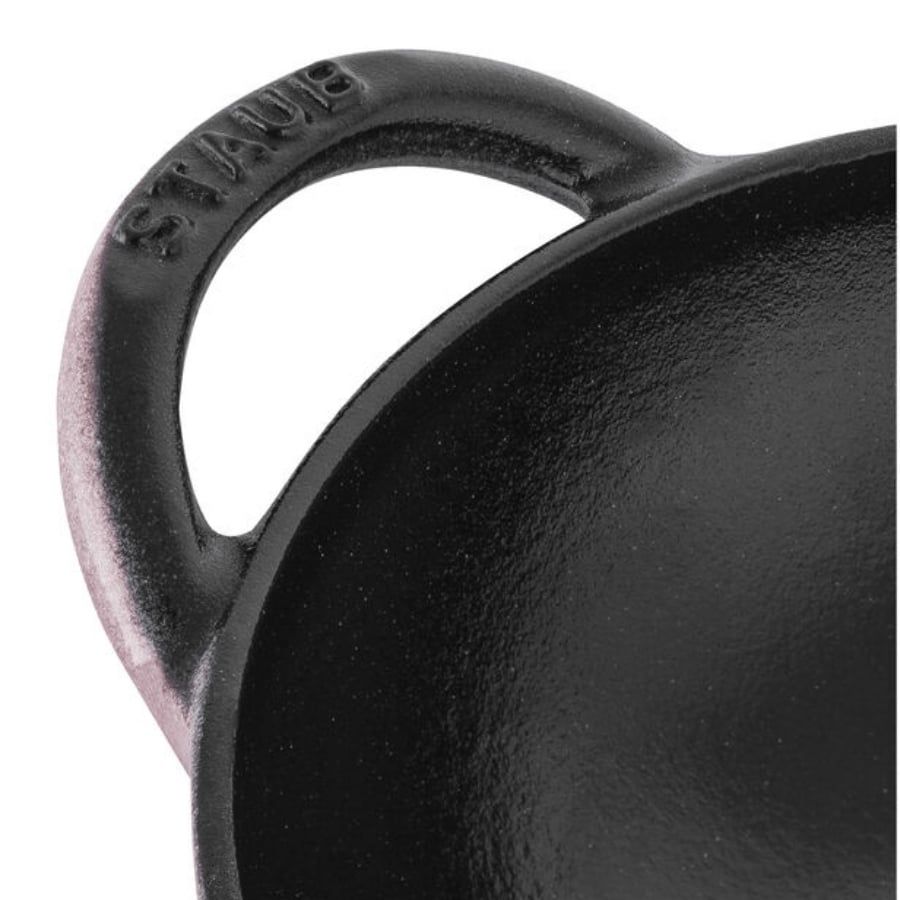 Chảo gang Staub Wok Lamer 16cm 0.65L