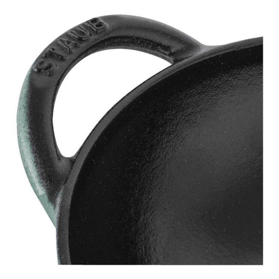 Chảo gang Staub Wok Lamer 16cm 0.65L