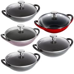  Chảo gang Staub Wok 16cm 0.65L 