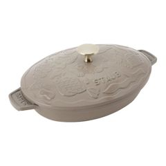  Chảo gang oval Staub Ocean 23cm 1 lít 