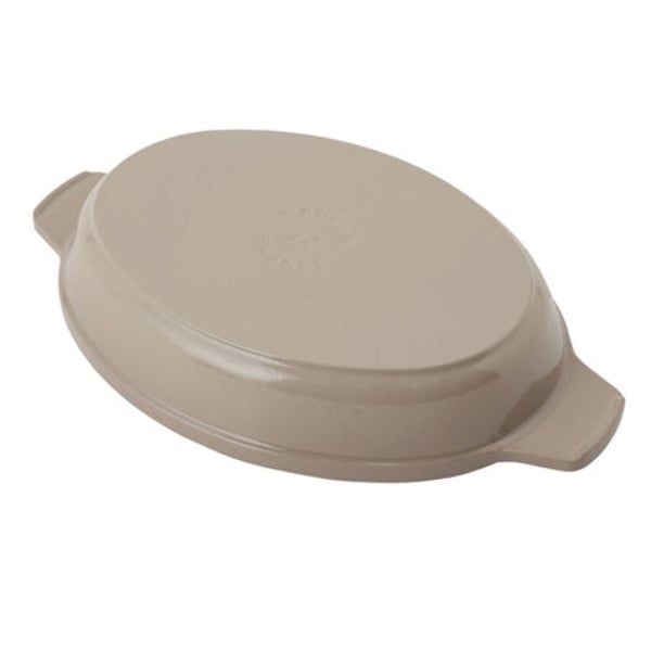 Chảo gang oval Staub Ocean 23cm 1 lít