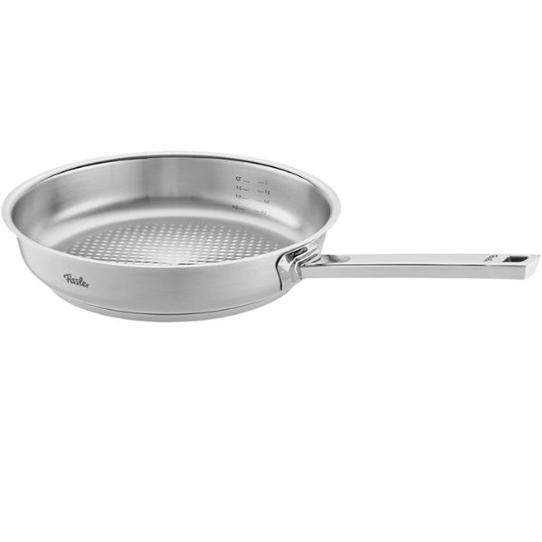 Chảo inox Fissler Original Profi Collection 28cm đáy tổ ong cán dài