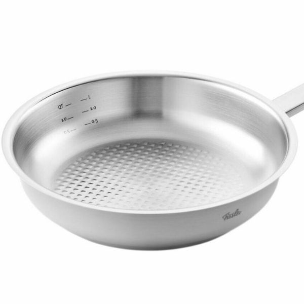 Chảo inox Fissler Original Profi Collection 28cm đáy tổ ong cán dài