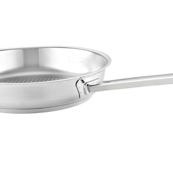 Chảo inox Fissler Original Profi Collection 24cm đáy tổ ong cán dài