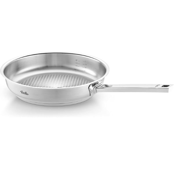 Chảo inox Fissler Original Profi Collection 24cm đáy tổ ong cán dài