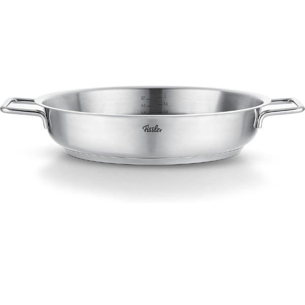 Chảo inox Fissler Pure Collection 24cm 2 quai