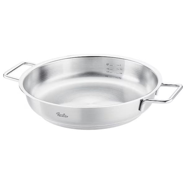 Chảo inox Fissler Pure Collection 24cm 2 quai