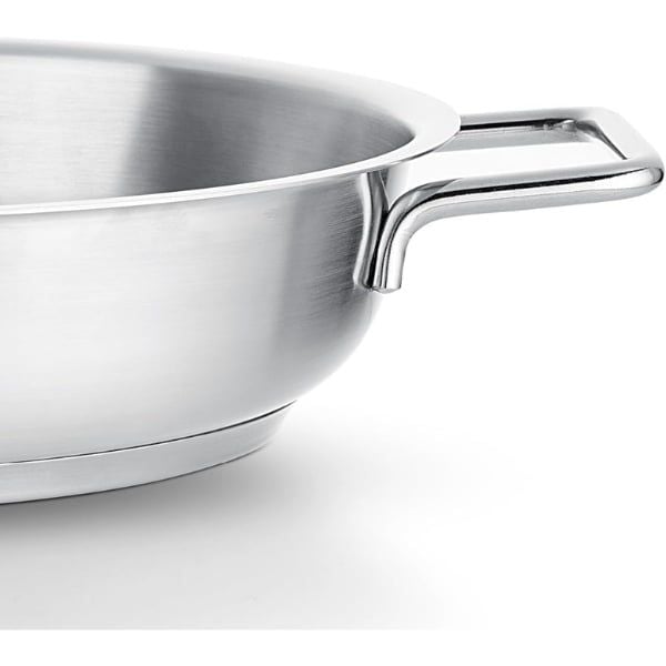 Chảo inox Fissler Pure Collection 24cm 2 quai