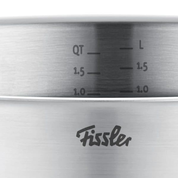 Chảo inox Fissler Pure Collection 24cm cán dài