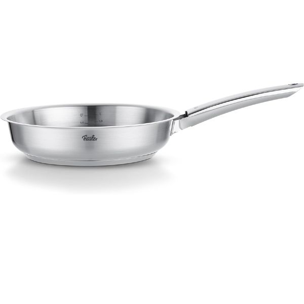 Chảo inox Fissler Pure Collection 24cm cán dài