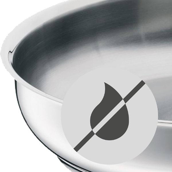 Chảo inox WMF Profi Pfannen Favorit 20cm lòng phẳng 0790306991