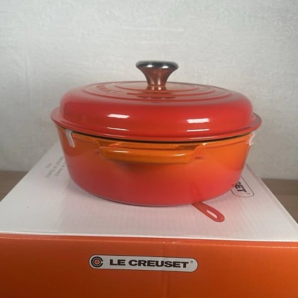 Chảo Le Creuset thành cao 26cm có nắp