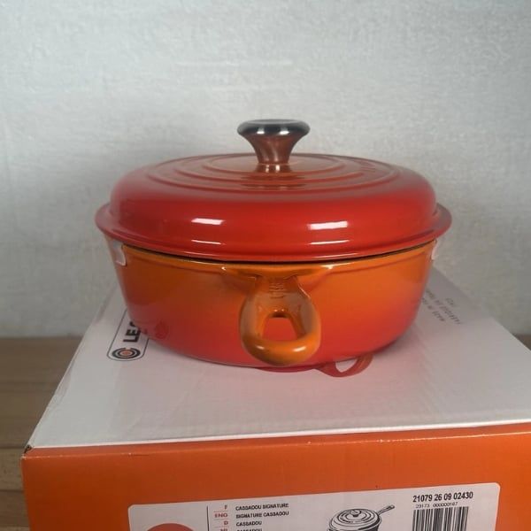 Chảo Le Creuset thành cao 26cm có nắp