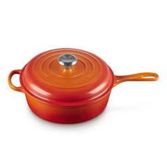  Chảo gang Le Creuset thành cao 26cm có nắp Evolution Cassadou 