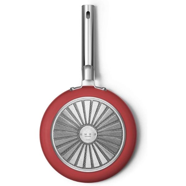 Chảo rán Smeg CKFF3001RDM 30cm - Màu Đỏ