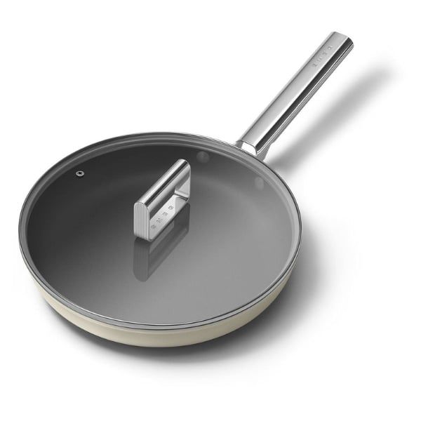 Chảo rán Smeg FPF2402CRM 24cm - Màu Kem