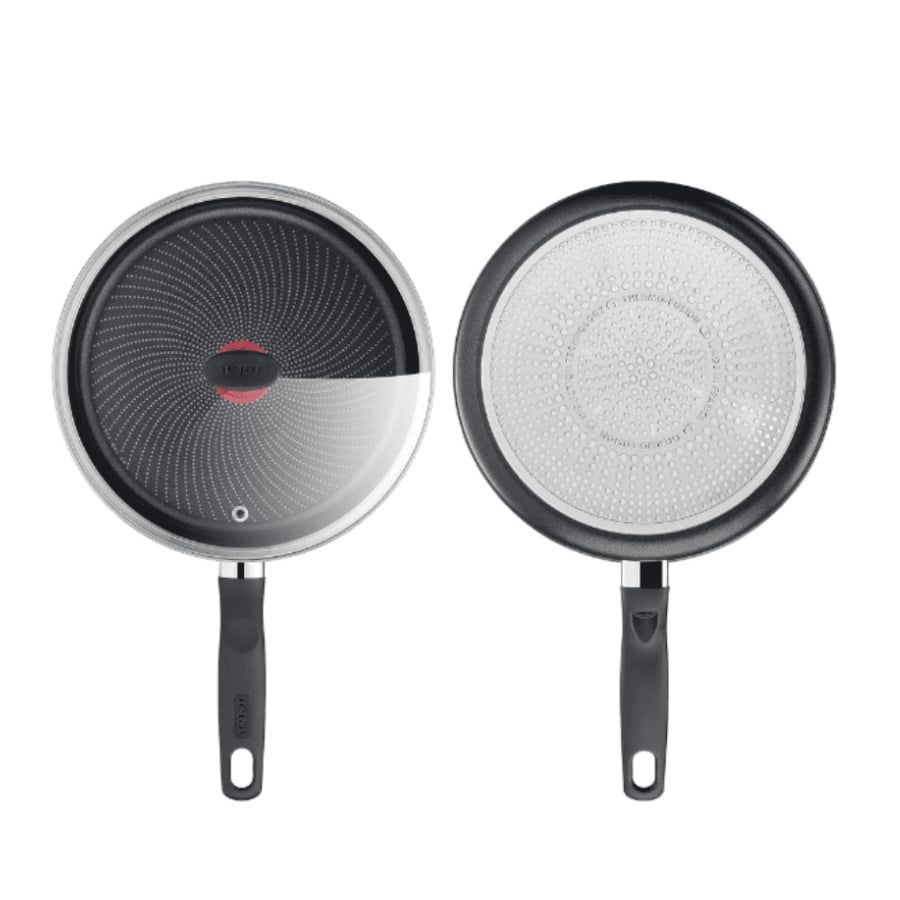 Chảo rán Tefal Inicio 24cm thành cao có vung kính