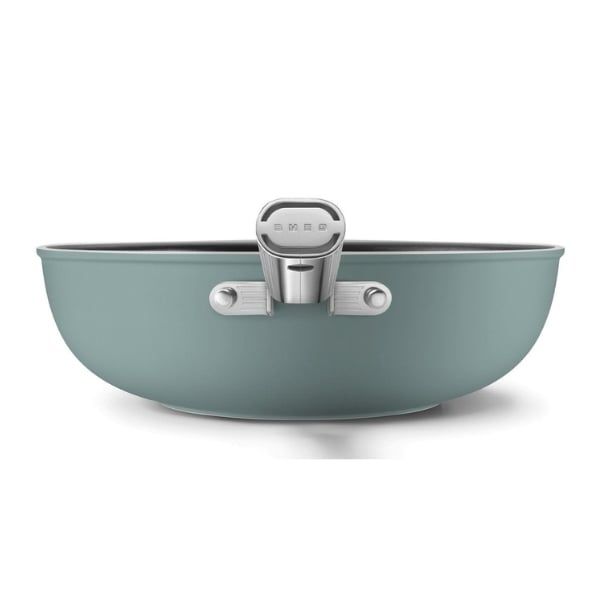 Chảo sâu lòng Smeg WOF3002EGM 30cm - Màu Xanh Ngọc