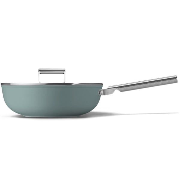 Chảo sâu lòng Smeg WOF3002EGM 30cm - Màu Xanh Ngọc