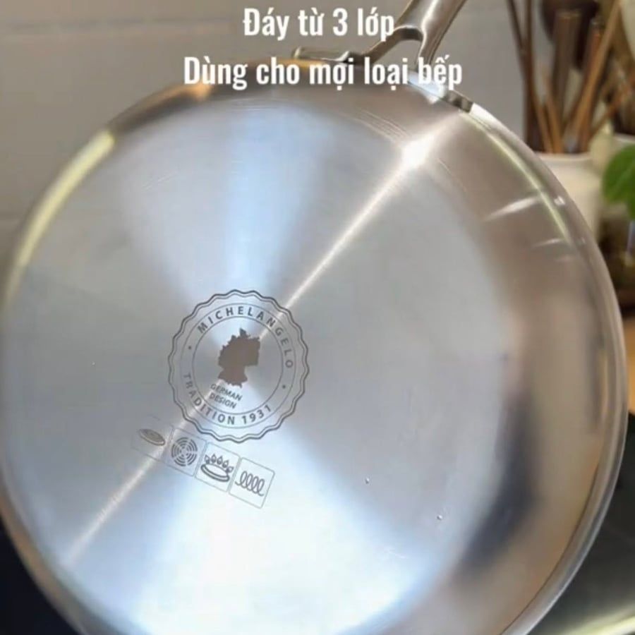 Chảo tổ ong Michelangelo Diamond Plus 18/ 22cm/26cm/28cm