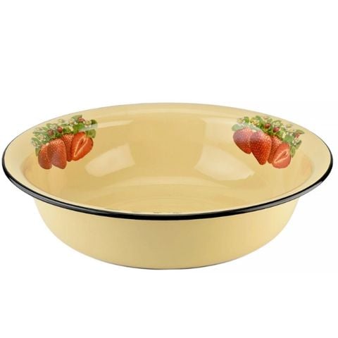 Chậu men Novomoskovsk 40cm dâu tây