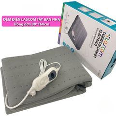  Đệm điện đơn Lascom LC350H 80*160cm -Tây Ban Nha 